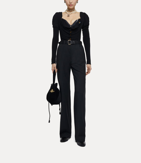 Vivienne Westwood Bea Corset Cardi in BLACK